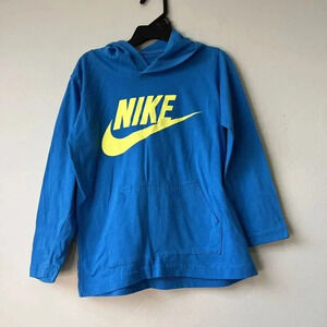 Nike Boys Sportswear Blue‎ Hoodie Size 6